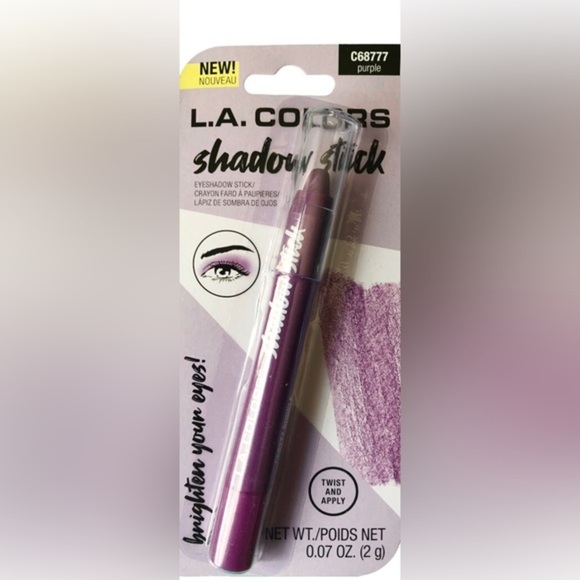 2pack Assorted creamy metallic eye Shadow stick in blue champagne pink purple - Picture 3 of 9